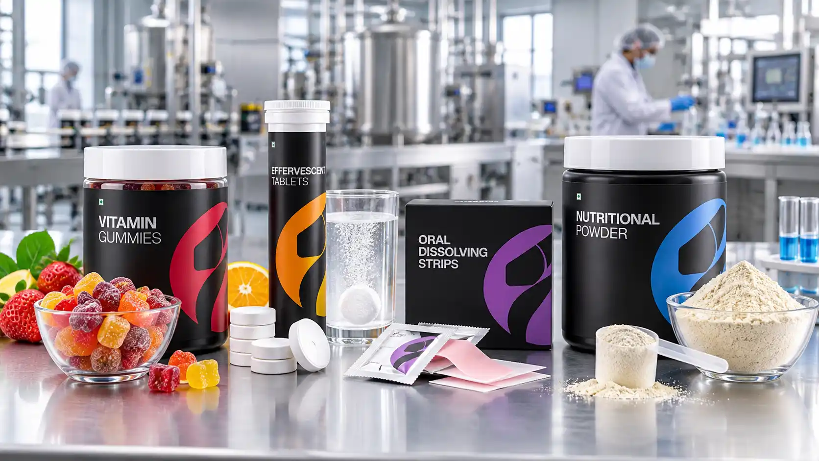 Gummies, Effervescents, Oral Strips or Powders: Choosing the Right Delivery Format