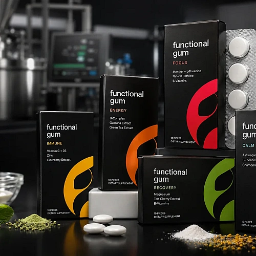 How Functional Chewing Gums Are Made: Inside the Manufacturing Process